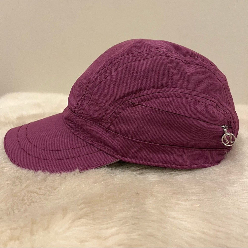Lululemon Purple Running Hat w/ Zipper